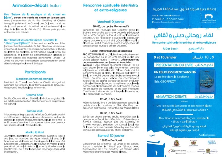 PROGRAMME ET PARTICIPANTS